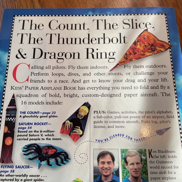 Paper Airplane Book. - Picture 2 of 8